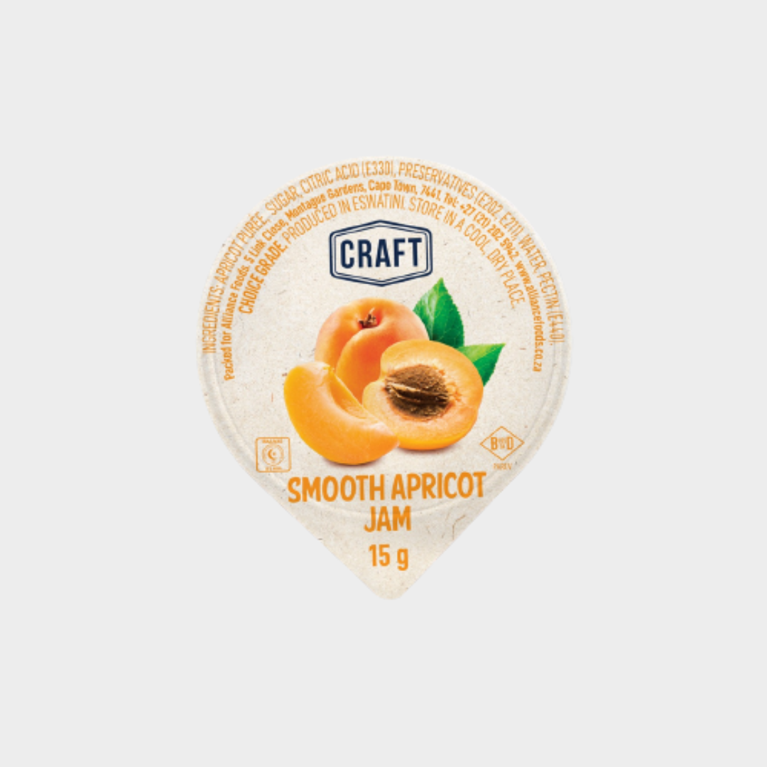 Craft Single Apricot Jam 15g x 80