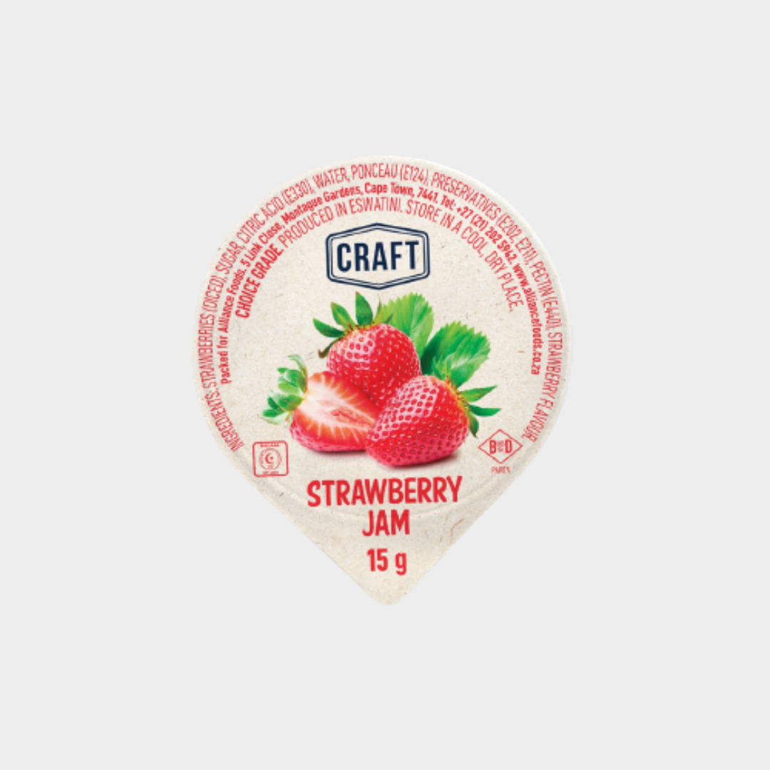 Craft Strawberry Jam 15g x 80