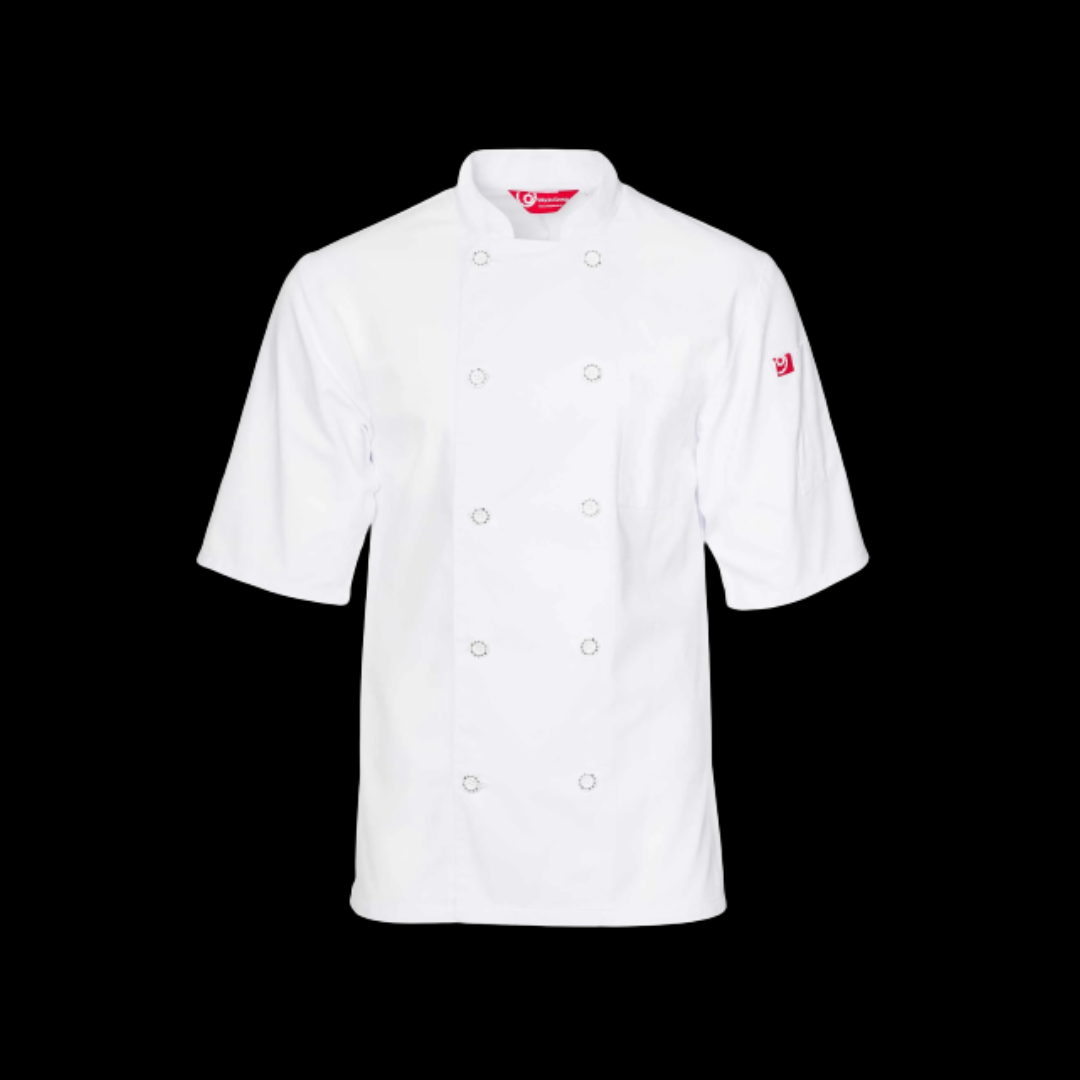 Chef Jacket Short Sleeve White
